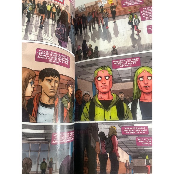 Vision #1 Mike del Mundo Cover Art VISION KING WALTA MARVEL - Picture 3 of 3